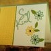 Thank You Embossed Die Cut "So Kind" Card