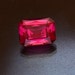 Rhodolite Garnet Emerald Cut, 3.23 ct