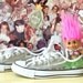 CLEAR converse low tops, US 7