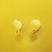 Berries on feet earrings brass / boucles d'oreille Baies sur pattes laiton