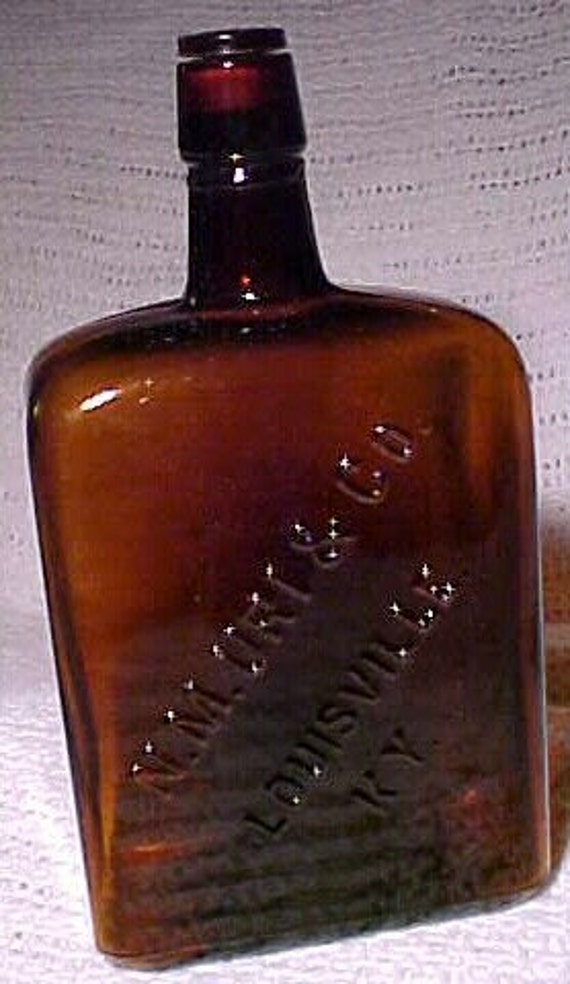 c18901900 N. M. Uri & Co. Louisville Kentucky Amber Whiskey