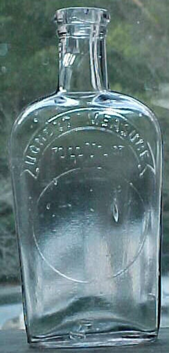 c1890s Honest Measure Full 1/4 Pint Cork Top Quarter Pint