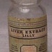c1920s Lilly Liver Extract Eli Lilly & Company Indianapolis, Ind., Original Paper Labeled Medicine Bottle