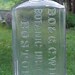 c1880s B. O. & G. C. Wilson Botanic Druggists Boston, Mass. , Clear Blown Glass Cork Top Medicine bottle