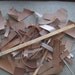 Vegetable Tanned Leather Scraps 5.25 pounds