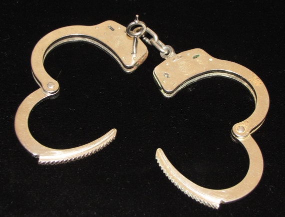 Vintage Smith & Wesson Handcuffs/ In 11 Treasuries WOW.