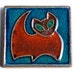 Vintage Danish Cat Wall Plaque - Soholm Stentoj