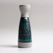 Vintage Tall Grey / Blue Vase with a Pattern - Scheurich 60s