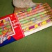 60s Psychedelic Pencils In Package -Made By Wallace Pencil Co.- Model Aztec No.224 -Vintage