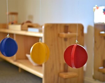 Montessori Baby Mobile - Primary Colors Mobile