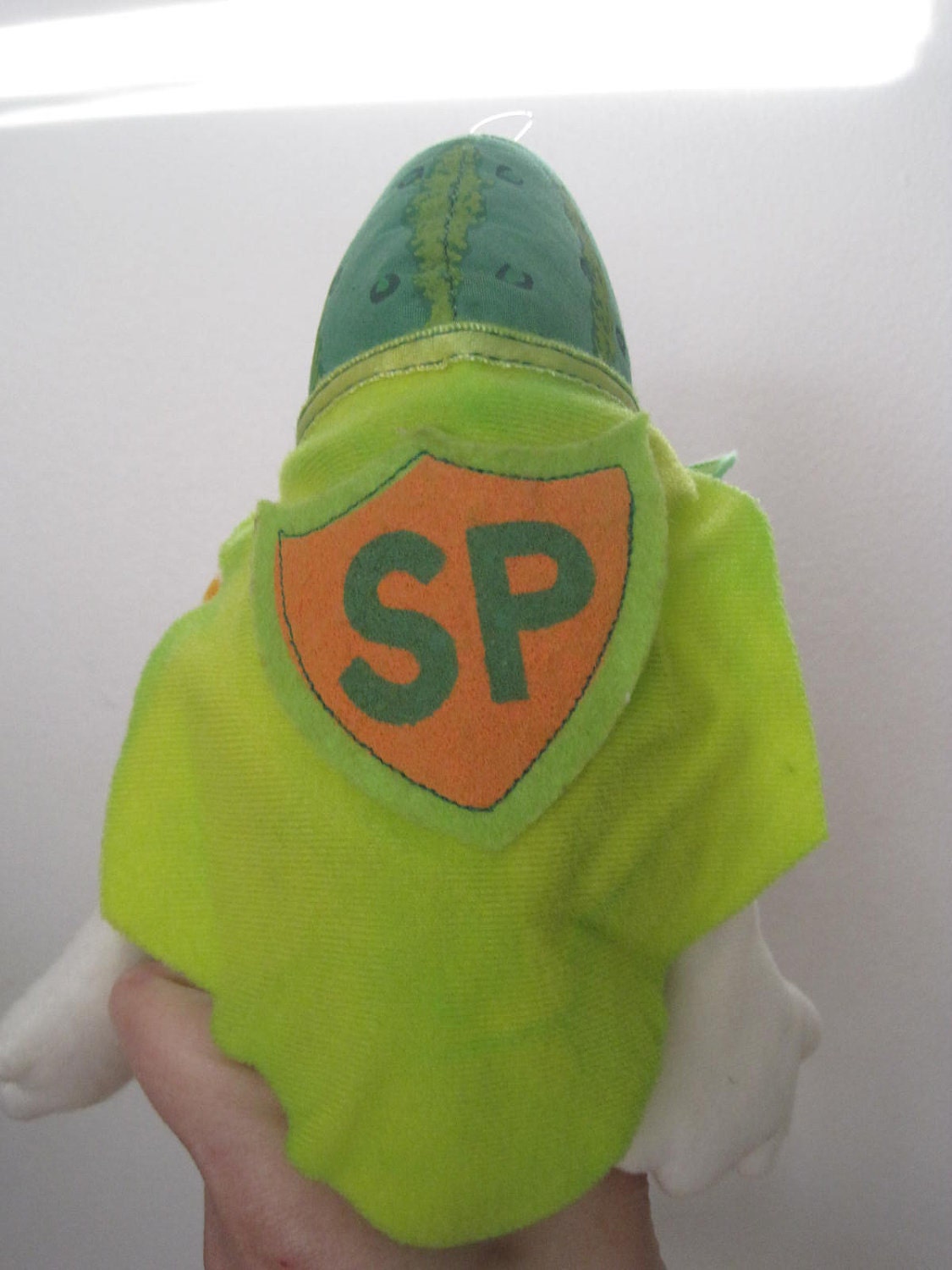 stuffed pickle toy