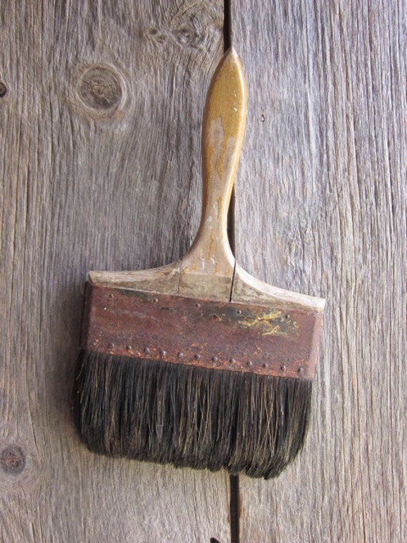 horse hair paint brush