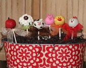 Mom's Killer Cakes & Cookies Own Farm Friends Barnyard Barn Yard Friends Cake Pops Perfect For Easter! Il_170x135