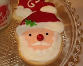Mom's Killer Cakes & Cookies Santa Claus And Mittens Decorated Christmas Sugar Cookies Iced In White Chocolate Southern Living Featured Shop Il_170x135