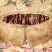 Vintage 1960s autumn haze brown Mink Fur Collar