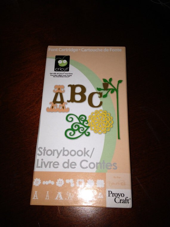 Free Shipping Storybook Cricut Cartridge by OhSoCoolDesigns