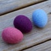 Needle Felted Easter Eggs Spring Decoration