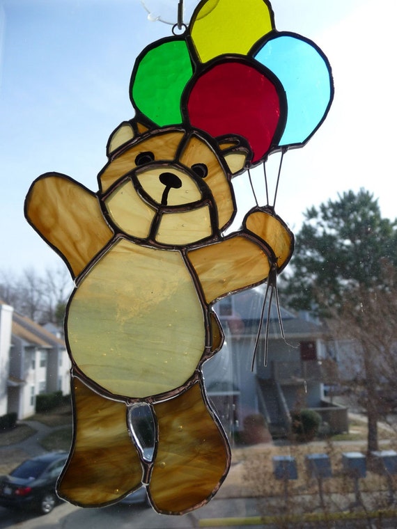 glass teddy bear