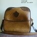 Vintage- Vinyl Brown Carry On by C & C
