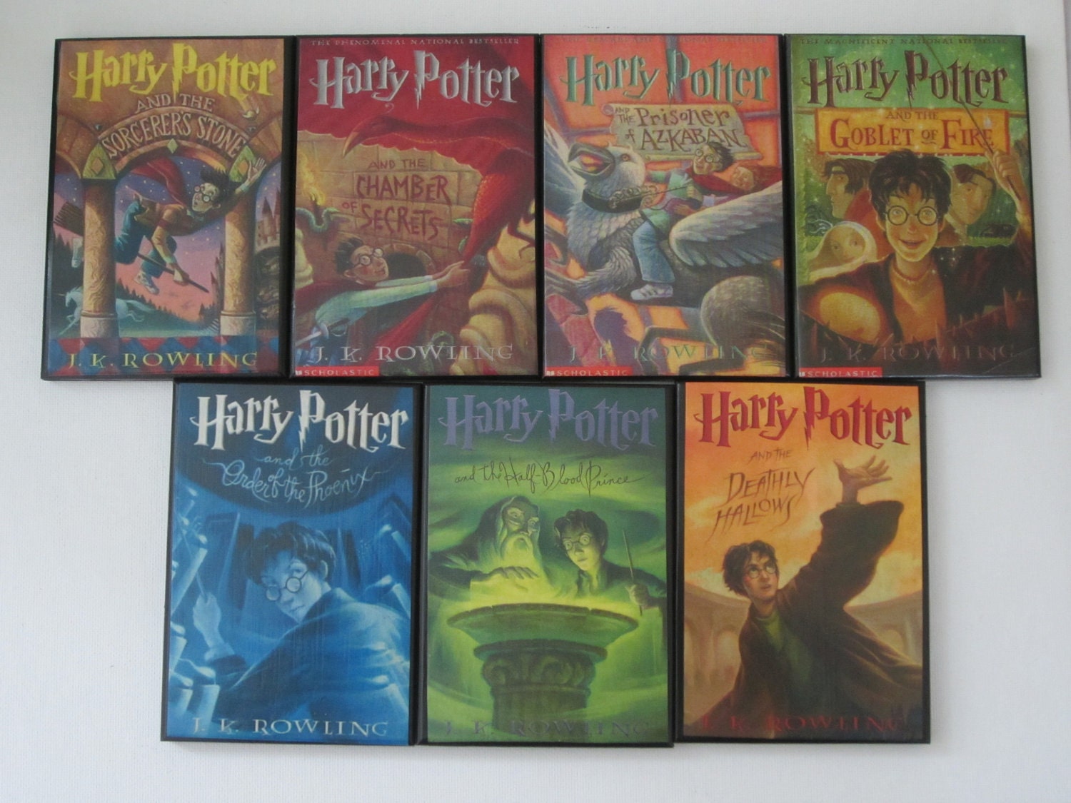 all harry potter book covers