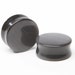 2ga (6mm), 0ga (8mm) Black Cats Eye Plugs