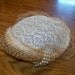 Vintage Ladies Hat -Ivory with Pearled Beads and Netting -Unique-
