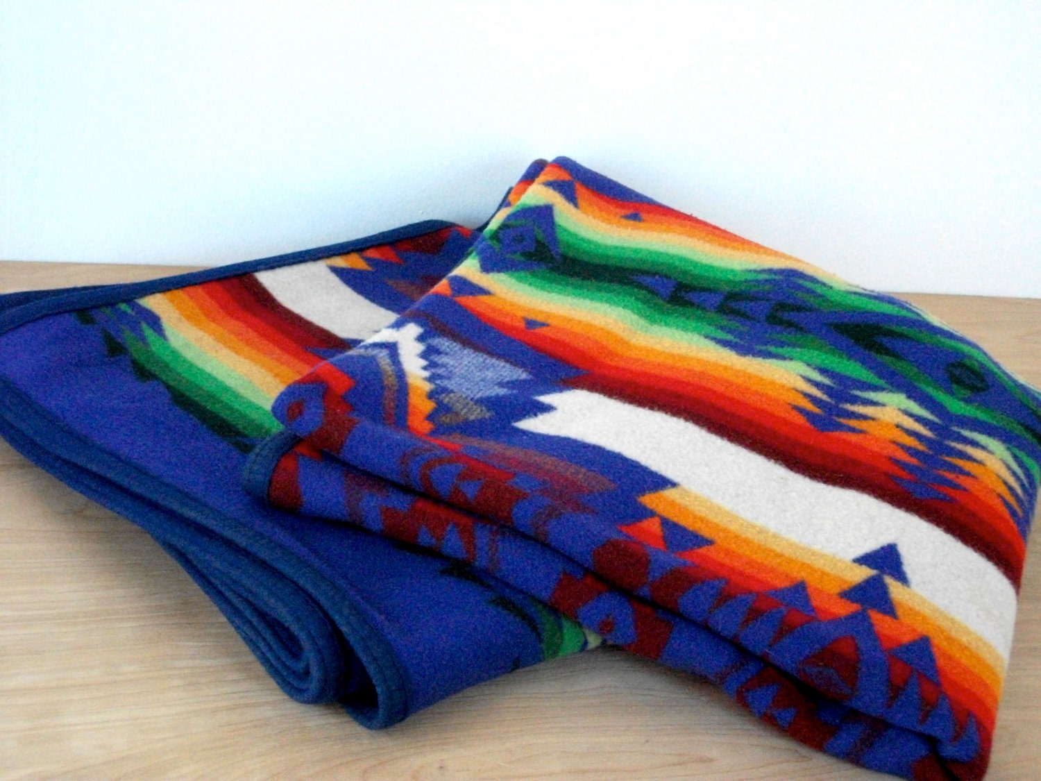 Vintage Pendleton Wool Blanket Beaver State Native American   Il Fullxfull.239796530 