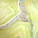 Reserved 11x14 Custom watercolor map Summit Ridge commission a personalized wedding gift Anniversary gift Watercolor Map