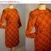 ON SALE Vintage 1960s Dress - Couture Cardinali by Marilyn Lewis - That Girl Original - For Size Large Marlo Mavens