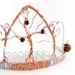 Tree of Life Tiara - Copper Rose - Ready to Ship