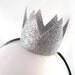 Simple Silver Dress Up Crown Headband - Great for Parties