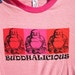 Buddhalicious - Pink Womens T-shirt