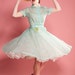 RESERVED Vintage 1950s Jonathan Logan Dress Sheer Seersucker New With Tags 1960s Striped Mint Green