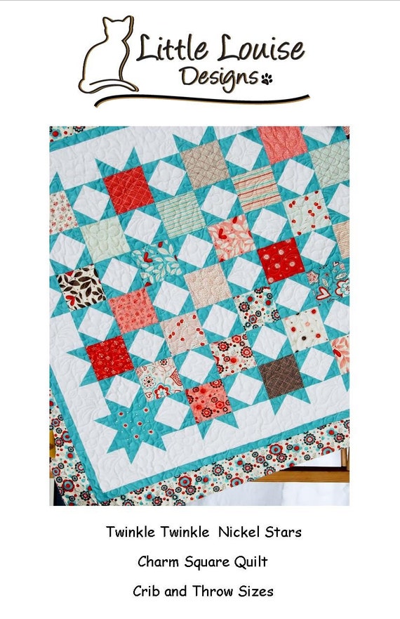 Instant Download Quilt Pattern Twinkle By Littlelouisequilts