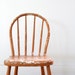 Antique Spindle Chair // Painted Wood Chair