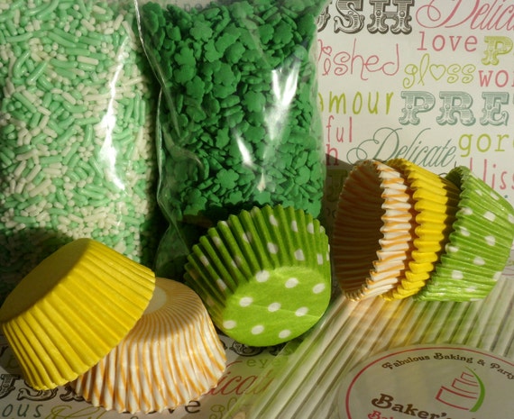 Items Similar To Shamrock Cake Pop Decorating Kit For St