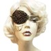 Victorian Chain Ladies Steampunk Buccaneer Eye Patch