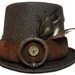 Traveler Gentleman's Victorian Steampunk Top Hat