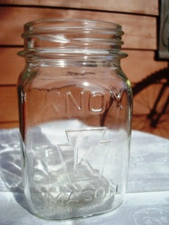 Canning your KNOX Mason Jar by GardenDaisies on Etsy