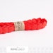 Red Puffy Heart Ribbon xoxo