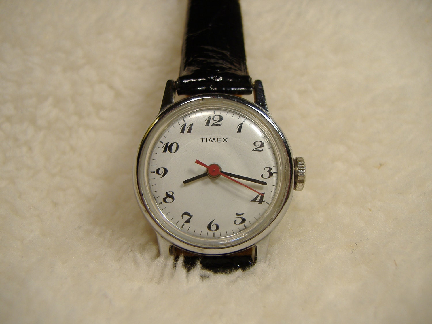 Vintage 1970s Timex Manual Wind Watch.