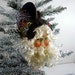 Christmas, Decor, Holiday Ornaments, Denise Calla, House of Hatten, 1988, White Beard, Quilt Hat