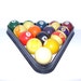 Vintage Billiard Balls Bakelite Pool Table Rack Mid Century Sports Toys Games Gifts for Men