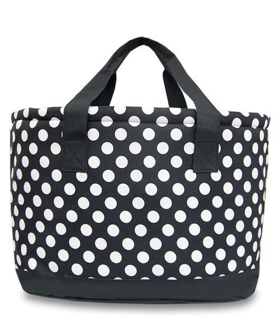 polka dot cool bag