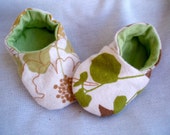 Baby Shoes Booties  Girl - Fall Leaves