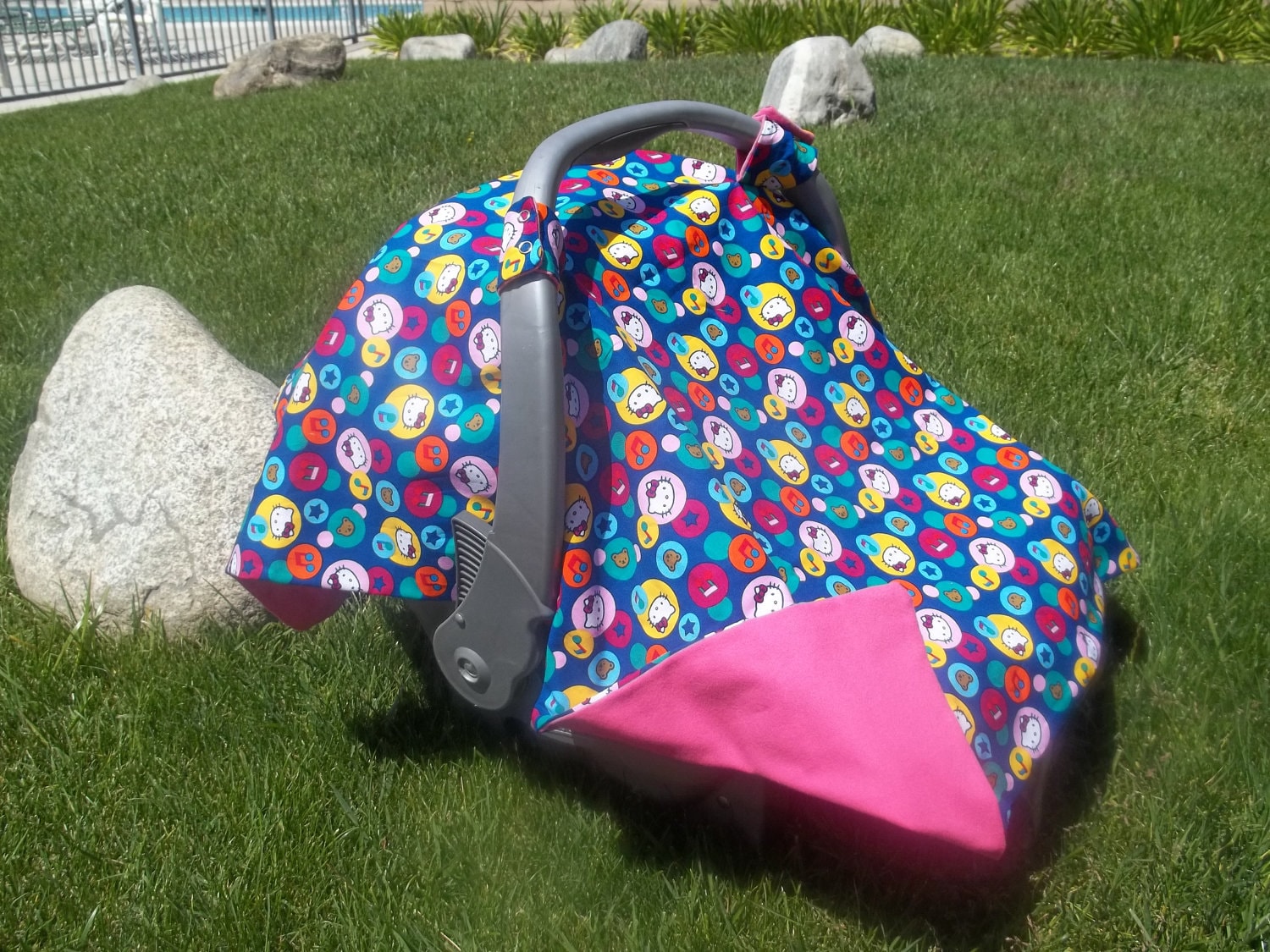Infant Car Seat Cover Hello Kitty ON SALE