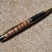 Beautiful wooden designer pen made with Curly Koa from Kauai