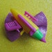ZaP Retro RAYGUN Vintage Space Aliens Hair Bow Hairbow Kitsch Rockabilly RAY GUN