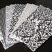 Dave Ramsey Cash Envelope Budget System Black and White Set of 12