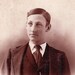 Gentleman in Suit and Tie- 1800s Vintage Cabinet Photograph